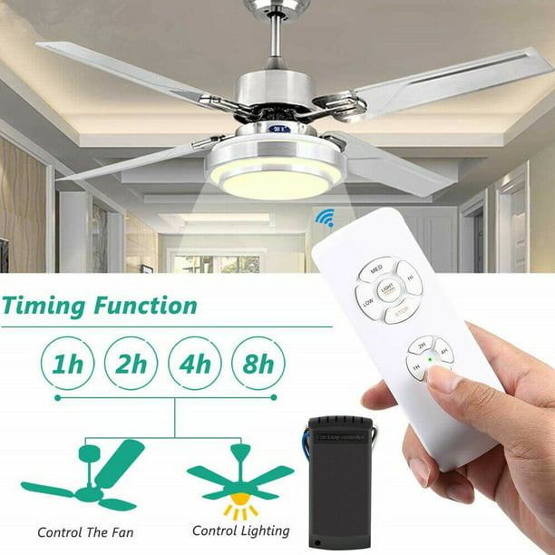 Universal Ceiling Fan Lamp Remote Controller Conversion Kit Wireless Receiver